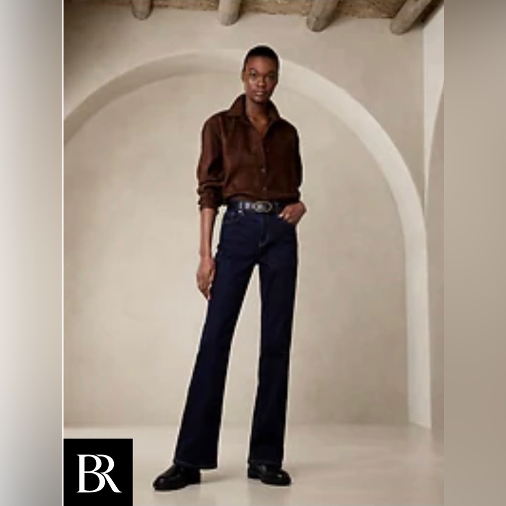 Banana Republic High-Rise Bootcut Jean